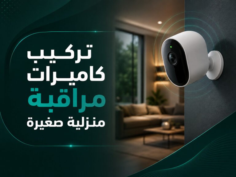تركيب كاميرات مراقبة منزلية صغيرة