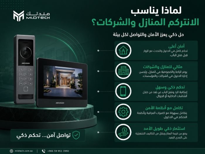 لماذا يناسب الانتركم المنازل والشركات؟